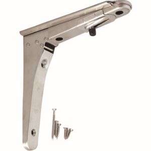 スガツネ工業 スガツネ工業 BOS-180 120030111 ステンレス鋼製折りたたみ棚受