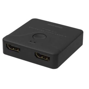 グリーンハウス Greenhouse グリーンハウス GH-HSWL2-BK 4K対応2ポート双方向対応HDMIセレクタ ブラック