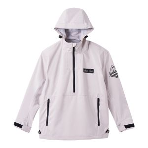 ジャクソン Jackson ジャクソン 耐久撥水ハーフジップパーカー ライトグレー M