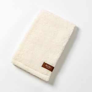 楠橋紋織 楠橋紋織 くすばしタオル KuSu organic クスオーガニック フェイスタオル 33cm×80cm ベージュ PBP YARNプロジェクト対象 1-68031-31-BE