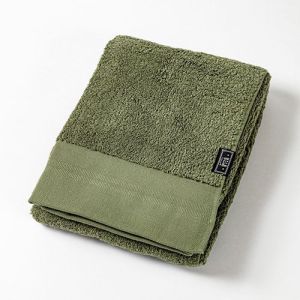 楠橋紋織 楠橋紋織 くすばしタオル ダブルスター DOUBLE STAR タントロ バスタオル 70cm×130cm カーキ 1-68265-11-MOG