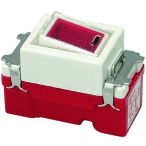 神保電器 神保電器 JEC-BN-1MCR PW オーロラマークスイッチ 片切 ピュアホワイト