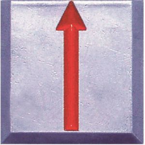 STS STS SH-5 境界用標示板 貼付用 10枚入 