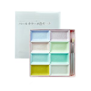 吉祥 吉祥 角顔彩 パールカラー 8色 4-9