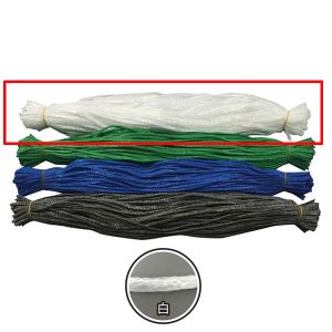 水上 MIZUKAMI 水上 ファースト シートひも 白 80cm 1000本セット 0953-00052