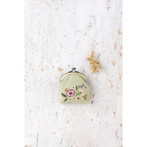 ルシアン LECIEN　cosmo ルシアン 刺繍キット ボタニカル刺繍シリーズ がまぐち ナチュラルブーケのがまぐち 846 cosmo