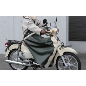 大久保製作所 マルト MARUTO マルト LC-MM01 レッグシールド付きカブ用防寒ひざあて グリーン 大久保製作所