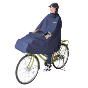 大久保製作所 マルト MARUTO マルト D-3PO-PG 自転車屋さんの ポンチョ ノーブル ネイビー 大久保製作所