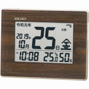 セイコー SEIKO セイコー SQ442B 和暦表示付き電波時計