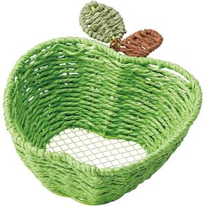 ちどり産業 ちどり産業 フルーツバスケット りんご型 グリーン 80-42