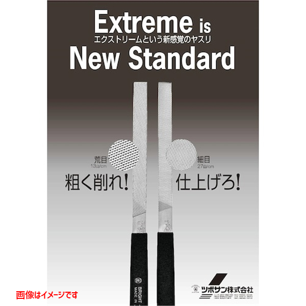  ツボサン TSUBOSAN ツボサン BRHIEX01 硬質クロームコーティングヤスリ ブライト900 荒目/細目