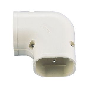 因幡電工 INABA 因幡電工 SK-140I 配管化粧カバー スリムコーナー平面90° 140タイプ アイボリー