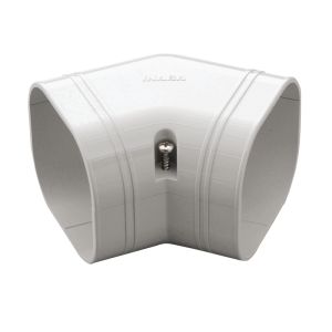 因幡電工 INABA 因幡電工 SKF-77W 配管化粧カバー スリムコーナー平面45° 77タイプ ホワイト