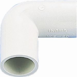 因幡電工 INABA 因幡電工 NDE-20 ネオドレンエルボ90°