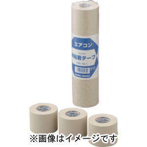 因幡電工 INABA 因幡電工 HN-50W エアコン用非粘着テープ 50mm×18m ホワイト