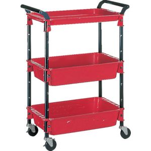 トラスコ TRUSCO トラスコ ツールワゴンロイヤル 654X361X887 深2浅1 赤 TWR-2 R  メーカー直送 代引不可 北海道沖縄離島不可