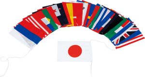 トーエイライト TOEI トーエイライト B2501 テトロン万国旗 30S 連結済