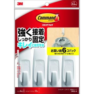 スリーエム 3M スリーエム CM2L-6 コマンドフック お買得パック L 