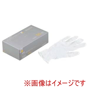水野産業 水野産業 エクセルフィット ニトリル手袋 ホワイト N600 パウダーフリー 100枚入 S 192143