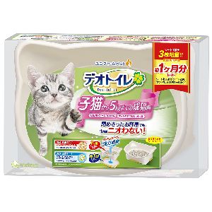 ユニチャーム Unicharm ユニチャーム デオトイレ 子猫から体重5kgの成猫用