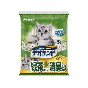 ユニチャーム Unicharm ユニチャーム デオサンド 緑茶成分入り消臭する砂 5L