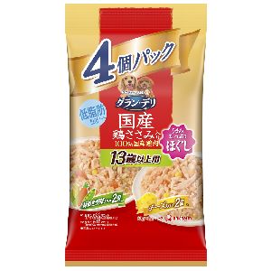 ユニチャーム Unicharm ユニチャーム グラン デリ 銀のさら パウチ ほぐし 13歳 バラエティ 緑黄色野菜入り 緑黄色野菜 チーズ 80g×4