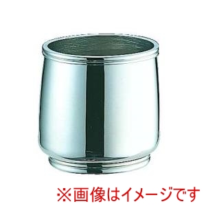 三宝産業 YUKIWA UK 18-8 B渕 ロイヤルシュガーポット ハンドル･蓋無 5人用 ユキワ 三宝産業 YUKIWA