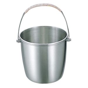 三宝産業 YUKIWA UK 18-8 B渕 M型 アイスペール ユキワ 三宝産業 YUKIWA