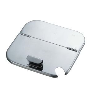 三宝産業 YUKIWA UK 18-8 深型 角 キッチンポット用 割蓋 21cm ユキワ 三宝産業 YUKIWA