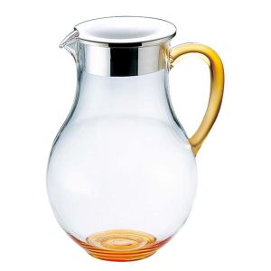 三宝産業 YUKIWA ユキワ UK ウォーターピッチャー 蓋付 2.2L オレンジ 03031092 三宝産業