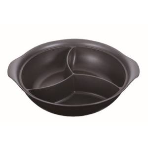 三宝産業 YUKIWA UK アルミ ホットパン 3仕切り 30cm ユキワ 三宝産業 YUKIWA