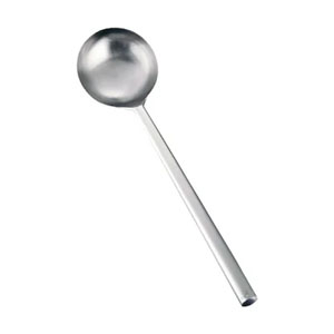 三宝産業 YUKIWA UK ステンレス パイプ柄 ワンピース 中華お玉 大 437cc ユキワ 三宝産業 YUKIWA