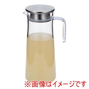 三宝産業 YUKIWA ユキワ UK PC ウォーターピッチャー スラント 1.7L 蓋付 PUOE801 三宝産業