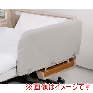 特殊衣料 特殊衣料 393318 0101 サイドレールクッションカバー 両面 L グレー