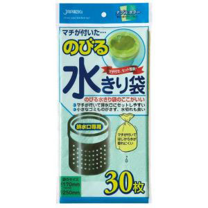 ジャパックス JAPACK’S ジャパックス NB21 のびる水きり袋 排水口用 30枚入