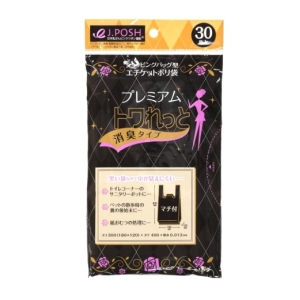 ジャパックス ジャパックス SN04 プレミアムトワれっと消臭タイプ 黒 30枚