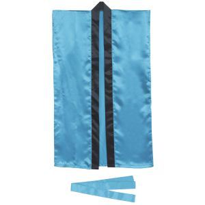 アーテック ArTec アーテック サテン ロングハッピ 青 L ハチマキ付 1148