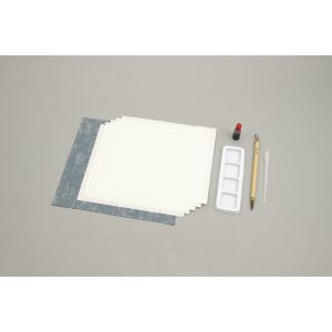 アーテック ArTec アーテック 水墨画個人セット 彩色筆 展示台紙付 12660