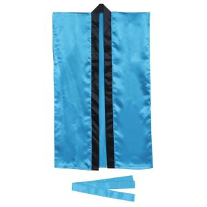 アーテック ArTec アーテック ソフトサテン ロングハッピ M 青 ハチマキ付 18441