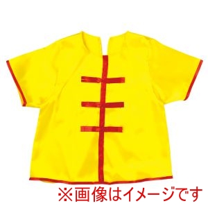 アーテック ArTec アーテック ソフトサテン チャイナ シャツ 黄 J 21861