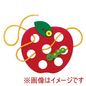 アーテック ArTec アーテック りんごのイモムシひもとおし 21936