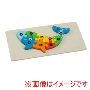アーテック ArTec アーテック 木製 すうじパズル くじら 22183