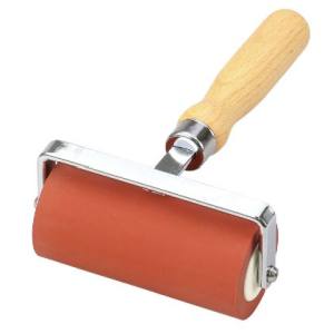 アーテック ArTec アーテック 40112 転圧 ゴムローラー 赤 直径45×100mm 4インチ