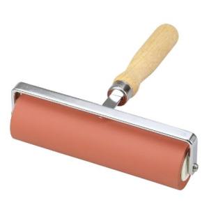 アーテック ArTec アーテック 40114 転圧 ゴムローラー 赤 直径45×164mm 6インチ