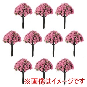 アーテック ArTec アーテック ジオラマ模型 低木 ピンク 1/150 10個組 58584