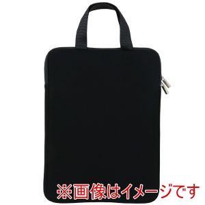 アーテック ArTec アーテック PCタブレット用 クッションケース L ブラック 撥水加工 91407