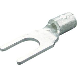 ニチフ端子工業 NICHIFU ニチフ 2Y-3.5 裸圧着端子 Y形 100P より線1.04～2.63 外寸6.4