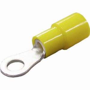 ニチフ端子工業 NICHIFU ニチフ TMEX 3.5-5S-YEL 環境配慮形絶縁被覆付丸形端子 R形 50個入 