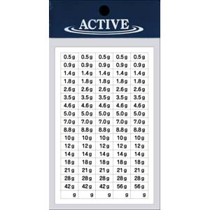 アクティブ ACTIVE アクティブ グラムシール ブラック 2枚入
