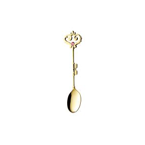高桑金属 高桑金属 ハーキィ ゴールド ティースプーン ピンク 401246